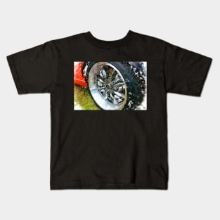 Wheel - Watercolour Kids T-Shirt